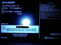 Телевизор Sharp 2T-C32BD1X фото от покупателей 11