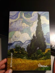 Скетчбук Manuscript V. Gogh 1889 Plus A5 Чистые 160 страниц с открытым переплетом (M - VG1889+) фото от покупателей 6