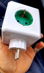 Розгалужувач мережевий Allocacoc PowerCube 4 розетки 2 USB Синій (1202BL/DEOUP) фото від покупців 14