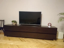 Длинная тумба под телевизор Meblion «Жемчужина Дуб морас" 2.5 метра» фото от покупателей 17