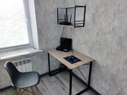 Книжкова полиця універсальна Ferrum-decor Стім 1 38x63x26 білий ДСП Дуб Артизан 16мм (XK00027) фото від покупців 10