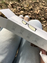 Окуляри комп'ютерні Xiaomi Mi Computer Glasses Pro HMJ02TS Dark Blue (6934177707261) фото від покупців 11