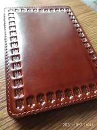 Обкладинка на паспорт Shvigel leather-16132 Сіра фото від покупців 6