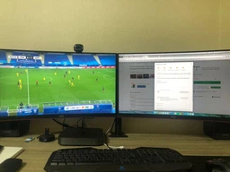 Кріплення для 2-х моніторів ITech MBS-12F настільне 13"-27" навантаження 8кг