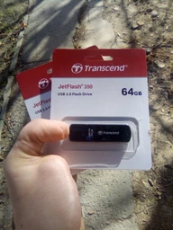 Флеш пам'ять USB Transcend JetFlash 350 4GB USB 2.0 Black (TS4GJF350) фото від покупців 18