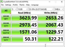Накопичувач SSD A-DATA XPG SX8100 256GB M. 2 2280 PCI Express 3.0x4 3D NAND TLC (ASX8100NP-256GT-C) фото від покупців 16