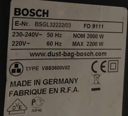 Фільтр вихідний HEPA BBZ159HF для пилососа Siemens, Bosch 17001131 фото от покупателей 5