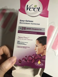 Восковые полоски для депиляции Veet для чувствительной кожи лица 20 шт (4680012390915) фото от покупателей 5
