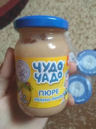Упаковка пюре Чудо-Чадо Яблоко и банан без сахара с 6 месяцев 170 г x 6 шт (4820003681169) фото от покупателей 10