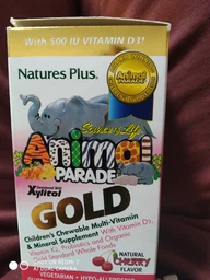Мультивитаминный комплекс для детей Natures Plus Animal Parade Gold 60 жевательных таблеток Вишня (97467299313) фото от покупателей 3