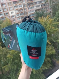 Туристический гамак Naturehike 340Т Одноместный (синий) фото от покупателей 1