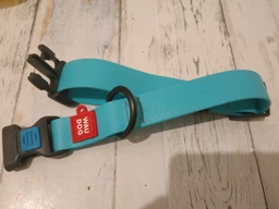 Нашийник для собак WAUDOG Waterproof з QR паспортом, водостійкий, пластикова пряжка-фастекс із замком 34-49 см 25 мм Салатовий (27725) фото від покупців 1
