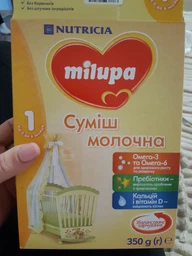 Молочна суміш Milupa 1 350 г (5900852025488) фото від покупців 5