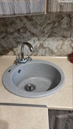 Кухонная мойка гранит VENTOLUX Fabia Gray Granite (2059765957263) фото от покупателей 6