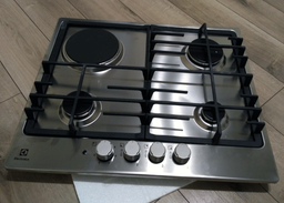 Варильна поверхня Electrolux KGM64311X комбінована фото от покупателей 1