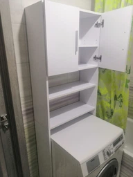 Тумба під Пральну Машину Forte Anders Ш640 / 1900 / Г 250 Білий фото від покупців 5