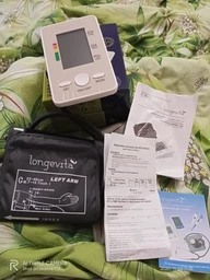 Тонометр Longevita BP-102 с памятью для двух пользователей и адаптером (BP102) фото от покупателей 8