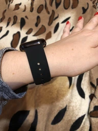 Ремінець Silicone для Apple Watch 38/40mm pink фото від покупців 3