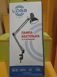 Лампа настольная со струбциной LOGA light L-602 (Изумруд) Е27 фото от покупателей 1