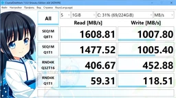 Накопитель M.2 512Gb Apacer AS2280P4 (AP512GAS2280P4-1)