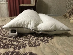 Подушка ортопедическая MirSon Premium Eco Silver 148 Средняя 50x70 см (2200000393036) фото от покупателей 3