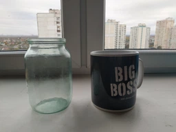 Комплект Кухоль гігант Big Boss (Великий бос) 850 мл + Фільтр пакети 85x183 мм NarodFarma 5 шт фото від покупців 7
