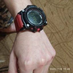 Спортивные часы мужские SKMEI влагозащита 5атм 1227 Black фото от покупателей 1