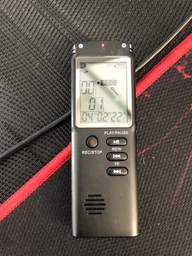 Диктофон цифровой с большим экраном Savetek GS-T60, память 8 Гб, стерео, аккумуляторный (100064) фото от покупателей 2