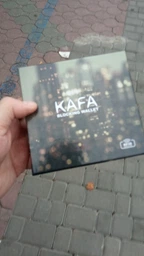 Кошелек женский кожаный Kafa с блокировкой RFID-сигналов, красно-черный (AE1869) фото от покупателей 5