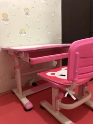 Комплект Evo-kids BD-08 Z стіл + стілець Білий/зелений фото від покупців 10