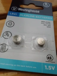 Батарейка у годинник Alkaline LR41 AG3 (2шт./уп.) Westinghouse фото від покупців 5
