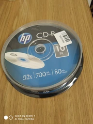 HP CD-R 700 MB 52x 10 шт (69308) фото від покупців 1