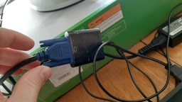 HDMI - VGA Переходник HDMI в VGA конвертер адаптер ХДМИ на ВГА преобразователь для ПК эмулятор райзер для монитора HDMI to VGA ( AY20 ) фото от покупателей 5