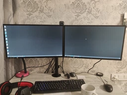 Кріплення для 2-х моніторів ITech MBS-12F настільне 13"-27" навантаження 8кг