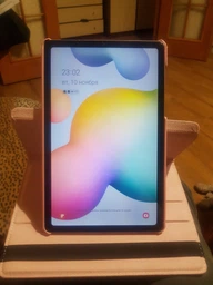 Чохол Deexe Rotation для Samsung Galaxy Tab S6 lite / S6 Lite (2022/2024) - Pink фото від покупців 1