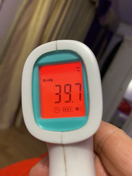 Безконтактний інфрачервоний термометр AFK YK001 (2001000194735) фото від покупців 2