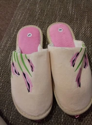 Женские домашние тапочки утепленные меховые с закрытым носком FX shoes 15090-2 38/39 Бежевые (2820000003263) фото от покупателей 4