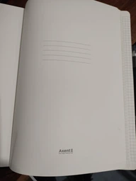 Книга записная Axent Partner Grand 295х210 мм A4 100 листов в клетку Черная (8203-01-А) фото от покупателей 3