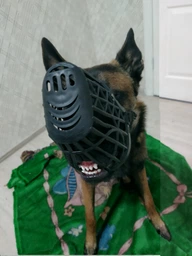 Trixie Muzzle намордник для собак L - чорний фото от покупателей 17