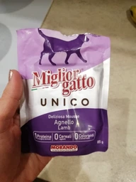 Влажный беззерновой корм Morando MigliorGatto Unico Only Lamb для кошек, с ягнёнком, 85 г фото от покупателей 2