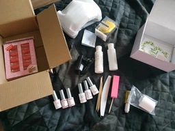 Набор для покрытия ногтей гель-лаком Профи + лампа SUNone UV/LED 48W White фото от покупателей 16