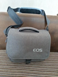 Фотосумка противоударная Canon EOS + дождевик, серый цвет ( код: IBF038S ) фото от покупателей 3