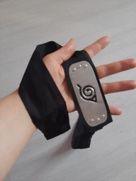 Пов'язка з аніме Naruto з металевою пластиною фото від покупців 2