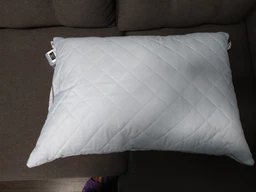 Подушка антиаллергенна MirSon Eco Line Silver №142 EcoSilk 60х60 см Середня (2200000393128) фото від покупців 12