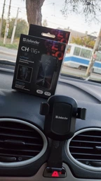 Автодержатель для телефона Defender CH-116+ Black (29116) фото от покупателей 1
