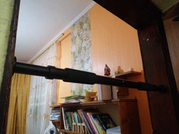 Турник для дома раздвижной в дверной проем Door Way Gymbar 62-100 см Серебристый