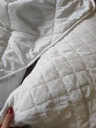 Набор антиаллергенный EcoSilk Супер Теплый №758 Eco Light White (одеяло 140х205 + подушка 50х70 средняя) (2200001211384) фото от покупателей 6