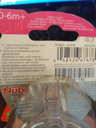 Силіконова насадка Nuby SoftFlex від 0-6+ мес 2 шт фото від покупців 1