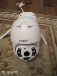 IP камера видеонаблюдения уличная поворотная с удаленным доступом UKC CAMERA CAD N3 WIFI White (zhs0044) фото от покупателей 2