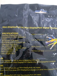 Кабель miniDP - miniDP 1.8м Cablexpert (CCP-mDPmDP2-6) фото от покупателей 1